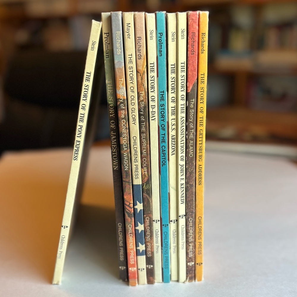 11 Vintage Cornerstone Freedom Hardcover Books
